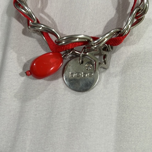 Bebe chain link bangle bracelet - Picture 2 of 4